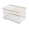 Aquário para sala de estar, aquário ecológico para peixes dourados de pequeno a médio porte, aquário para peixes tropicais, kit completo, sem necessidade de instalação, uso doméstico, aquário de fácil manutenção, atacado
