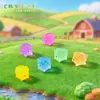 Novo produto transfronteiriço: adoráveis ovelhinhas que brilham no escuro, perfeitas para paisagens em miniatura, decorações DIY e como enfeites em miniatura