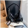 Bolsa de Grande Capacidade para Trajeto Transfronteiriço para Mulheres Nova Coleção Primavera 2026 Versátil Bolsa Transversal Elegante Bolsa de Ombro/Axila Tote
