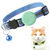 Collar Popular para Gato Airtag, Funda Impermeable de Silicona, Reflectante en Condiciones Oscuras, Collar para Gato Anti-Asfixia