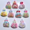 Acessórios de resina atacado acessórios diy material artesanal fivela de sapato patch de chapéu acessórios de cola cremosa saco de presente de desenho animado