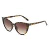 Nuevas Gafas de Sol Ojo de Gato de Invierno, Moda Transfronteriza Gafas Simples, Gafas de Sol Versátiles para Mujeres en Estilo Callejero Europeo y Americano