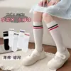 Nuevos calcetines deportivos estilo universitario para niños, transpirables, estilo coreano, simples y versátiles, calcetines finos de media pantorrilla para niños pequeños, venta al por mayor