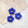 Dopamina Hueco Flor Pequeña Flor de Cinco Pétalos Agujero Grande Cuenta de Vidrio DIY Collar Pulsera Colgante Accesorios En Stock Envío 48h