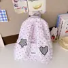 Mochila infantil, diseño elegante de lunares, ligera para salidas, modelo nuevo, temática de dibujos animados, adecuada para niñas y estudiantes de preescolar