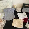Camiseta de Manga Corta para Niñas, Estilo Nuevo Verano 2026, para Niños Pequeños, Camiseta Básica Ligera con Lunares, Cuello Redondo, Top Dulce, Moderno