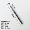 Cuchillo triangular de erizo de acero de tungsteno 2.35 tallado nuclear de madera tallado de hueso perlado trazado perforado carpintería joyería tallado de cera cuchillo triangular