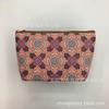 Bolsa Cosmética Geométrica Mandala Color Estilo Étnico PU Textura Estampada Portátil Impermeable Lavable Viaje Bolsa de Almacenamiento