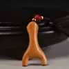 Ornamento Urso de Diamante de Sândalo Dourado Cipreste Bebê Homens e Mulheres Bagagem de Mão Brinquedo Cultural Peça de Mão Animal de Estimação Desenho Animado Criativo Pendente para Bolsa