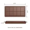 Molde de Silicona Popular para Hornear Pasteles Transfronterizo Molde de Chocolate de Dubái Molde de Chocolate de Silicona Creativo