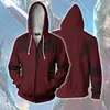 Sudadera Nueva 2022 de Guardianes de la Galaxia Chaqueta con Cremallera y Capucha Estampada en 3D Sudadera con Capucha Cosplay de Xingjue