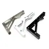 Soporte Triangular Plegable de Acero Inoxidable Montado en Pared Estante de Almacenamiento Telescópico Soporte para Estante de Mesa Divisoria