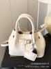 Bolsos Super Populares para Mujer 2025 Nuevo Diseño Nicho de Verano Bolso Cruzado Estilo Popular Caliente de Este Año Bolso Satchel Tipo Cubo