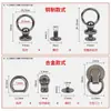 Fijaciones de Pezón con Forma de Anillo de Cabeza de Monje para Fundas de Teléfono, Bolsos, Bolsos de Bricolaje, Hebillas de Ferretería, Accesorios para Colgar, Accesorios de Tornillo