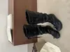[]2026 nuevas botas largas de mujer con cordones y lazo, botas altas de punta redonda, botas de moda adelgazantes de gamuza