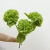 Flores de Hortensia Artificiales con Textura Realista y Efecto Hidratante para Decoraciones de Hotel y Arreglos Florales de Boda