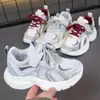 Novos Modelos de Tênis Esportivos para Meninos e Meninas da Primavera e Outono de 2026, Tênis Casuais Estilo 'Dad Shoes' para Crianças, Tênis de Corrida para Crianças Mais Velhas, Transfronteiriço