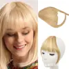 Flequillo de Peluca para Mujer Natural Frontal Flequillo de Aire Invisible y Sin Rastro Flequillo de Aire Lateral Incremental para Dar Forma a la Cara