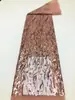 Tela Bordada Floral con Cuentas de Malla, Ropa Infantil, Accesorios de Moda, Ropa, Bolsos, Materiales para Zapatos, Tela Bordada de Resina