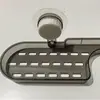 Novo Rack de Armazenamento para Torneira de Banheiro e Vaso Sanitário Tipo Ventosa Instalação sem Furos Armazenamento de Artigos de Higiene Pessoal e Cosméticos