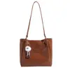 Bolso tote retro de otoño e invierno, un bolso grande, elegante y versátil para mujer, perfecto para la escuela, el trabajo y el uso diario