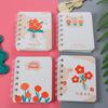 Caderno A7 Bobina Rolagem Estudante Pequeno Caderno Bolso com Aba Calça Mini Caderno Diário Portátil Bloco de Notas de Escritório Atacado