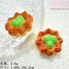 Comida de Brinquedo e Acessórios de Resina para Brincar Caramelo Fruta Torta de Ovos Grampo de Cabelo DIY Capa de Celular Chaveiro Adesivo de Geladeira Sapatos com Furos