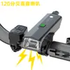 Luz de Bicicleta, Luz Dianteira, Ciclismo Noturno, Lanterna de Luz Forte, Carregamento USB, À Prova d'Água, Luz de LED Traseira para Bicicleta de Montanha ao Ar Livre, Luz de Bicicleta