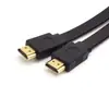 Cabo HDMI Colorido Plano HDMI Cabo de Alta Definição 1.4V Set-Top Box HDMI Cabo de Alta Definição Interface Dourada de Áudio