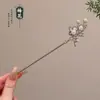 Grampo de Cabelo Infantil Estilo Antigo Adorno de Cabeça Hanfu para Meninas Saia Cavalo Infantil Estilo Nacional Grampo de Cabelo com Borla para Caminhada Vestido Antigo