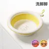 Bacia de silicone dobrável infantil, bacia portátil para bebê, bacia para bebê de pendurar, bacia para bebê espessa, bacia para lavar o rosto