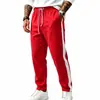 Pantalones deportivos jogger casuales para hombre, de pierna recta, holgados, de color liso y bloques de color, para otoño e invierno, transfronterizos, europeos y americanos, 2026, venta al por mayor