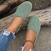 Zapatos Casuales de Mujer de Talla Grande Transfronterizos para Mujer Primavera y Otoño 2025 Nuevos Zapatos Deportivos de Malla Tejida Voladora con Punta Redonda y Tacón Bajo para Mujer