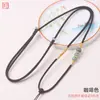 Corda Pendente Redonda Minimalista Corda Artesanal DIY Fivela da Paz Pingente de Jade Hetian Corda Dourada Amuleto de Buda Corda de Colar