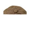 Sombrero Retro Forward para Mujer con Circunferencia de Cabeza Grande, Boina para Cara Cuadrada y Redonda, Pequeño Algodón y Lino Estilo Estilo Japonés Literario Visera Invertida para Hombre