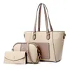 Bolso de Mujer Mult piezas Exportación Transfronteriza Moda Retro 2024 Bolso de un Hombro Diagonal Set de Tres Piezas Set de Bolso para Suegra