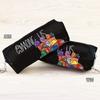 Estuche con Cremallera de Anime Estuche para Lápices Wen Hao Perro Salvaje Hermosa Chica Guerrero Dragon Ball Hombre Motosierra JOJO Qi
