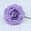 Fábrica 8 cm espuma simulación rosa flor artificial simulación planta decoloración rosa simulación cabeza de flor Venta al por mayor