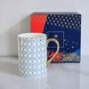 Série de Xícaras de Café Porcelana Óssea Banhada a Ouro Real Russa Xícara para Latte Mocha ml Xícara para Chá da Tarde Peça Única Frete Grátis