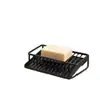 Jabonera, encimera de baño para el hogar, caja de drenaje de plástico, estilo nuevo, estante de almacenamiento de jabón de tocador para baño, soporte para jabón
