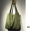 Bolsa de Compras Versátil Grande Capacidade Estilo Coreano Casual Literário Veludo Cotelê Lavado Simples Retrô Bolsa de Ombro Feminina