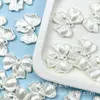 Colgante de concha de color perla artificial acrílica con agujeros, cuentas perforadas de color concha de estrella de mar y caracola para accesorios de joyería DIY