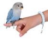 Cuerda para Volar para Loro No Lastima los Pies, Cuerda de Entrenamiento Ultraligera, Tobillera Tigre Piel Fénix Negro Peonía, Tobillera, Correa para el Cuello, Cuerda para Caminar y Volar para Aves