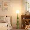 Luminária de Chão Coluna Romana Retrô Italiana ao Lado do Sofá na Sala de Estar, Luxo Leve para Quarto, Luminária de Mesa de Cabeceira Vintage de Alto Padrão