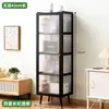 Estantería de pie multicapa para sala de estar, dormitorio, estudio, almacenamiento de artículos varios, gabinete de almacenamiento ensamblado