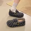 Zapatos Birkenstock Retro de Lunares Ocultos para Aumentar la Altura para Mujer 2026 Otoño Nueva Llegada Slip-on Versátiles de Moda Cómodos Mocasines Casuales