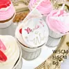 Nueva Marcación Láser Feliz Navidad Decoración de Pastel para Hornear Fiesta de Navidad Tarjeta de Pastel Acrílica