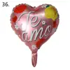 Nuevo Globo de Aluminio de 18 pulgadas para el Día de San Valentín Español Boda Declaración de Amor Diseño de Escena Globo de Helio al por Mayor
