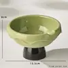 Frutero Drenable de Alta Apariencia con Patas Altas para Sala de Estar, Charola de Frutas para Año Nuevo, Ensaladera, Plato para Dulces y Snacks de Mesa de Café, Plato para Frutas Secas