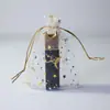 Bolsas de Malla para Venta al por Mayor Transfronteriza, Bolsas de Regalo con Cordón para Joyería, Bolsas de Empaque de Almacenamiento con Cordón para Cosméticos, Bolsas de Almacenamiento de Organza